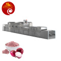 Energy Saving Food Seasoning Red Onion Powder Microwave Dehydration Drying Sterilization Machine
